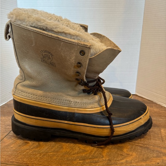 Lacrosse Tan And Black Lace Up Winter Boots Size 13 - Sorel - Picture 1 of 12